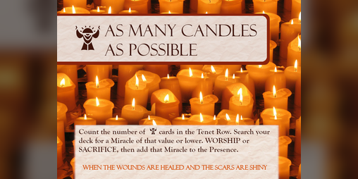 Cover image for Imaginary Cards Jam - As Many Candles as Possible