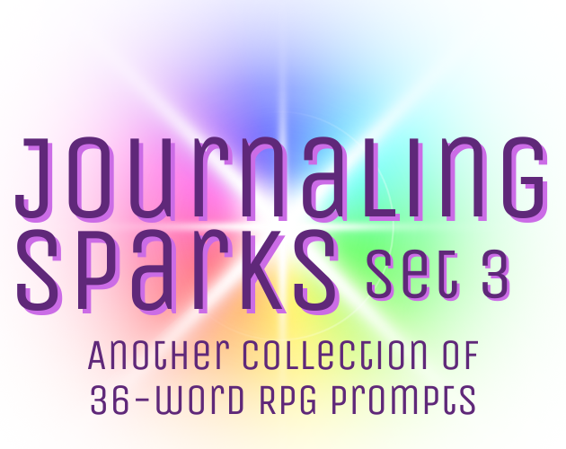Cover image for Journaling Sparks Set 3