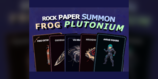Cover image for Rock Paper Summon Frog Plutonium