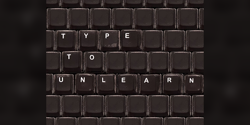 Cover image for Type to Unlearn