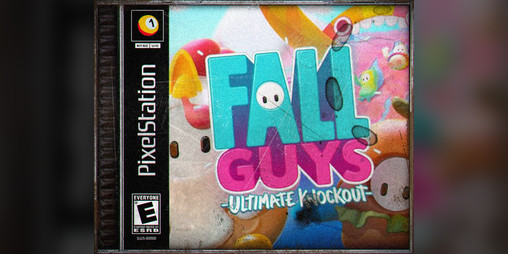 Cover image for Fall Guys - PS1 Demake