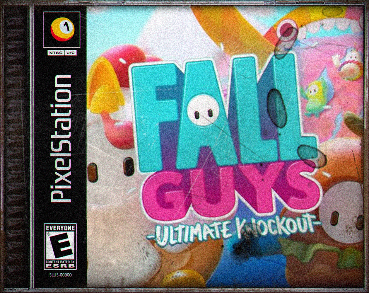 Screenshot 1 for Fall Guys - PS1 Demake