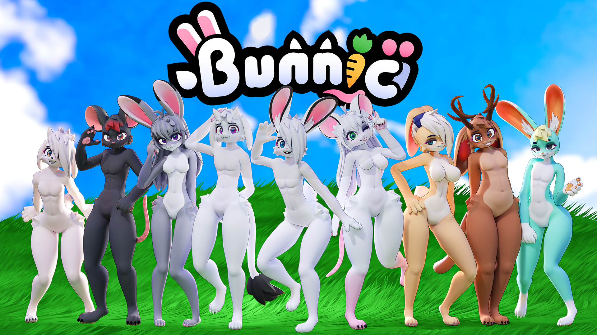 Bunnic VRChat Avatar (PC/Quest)