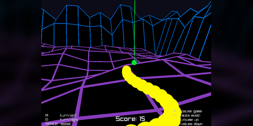 Cover image for Retrowave Snake