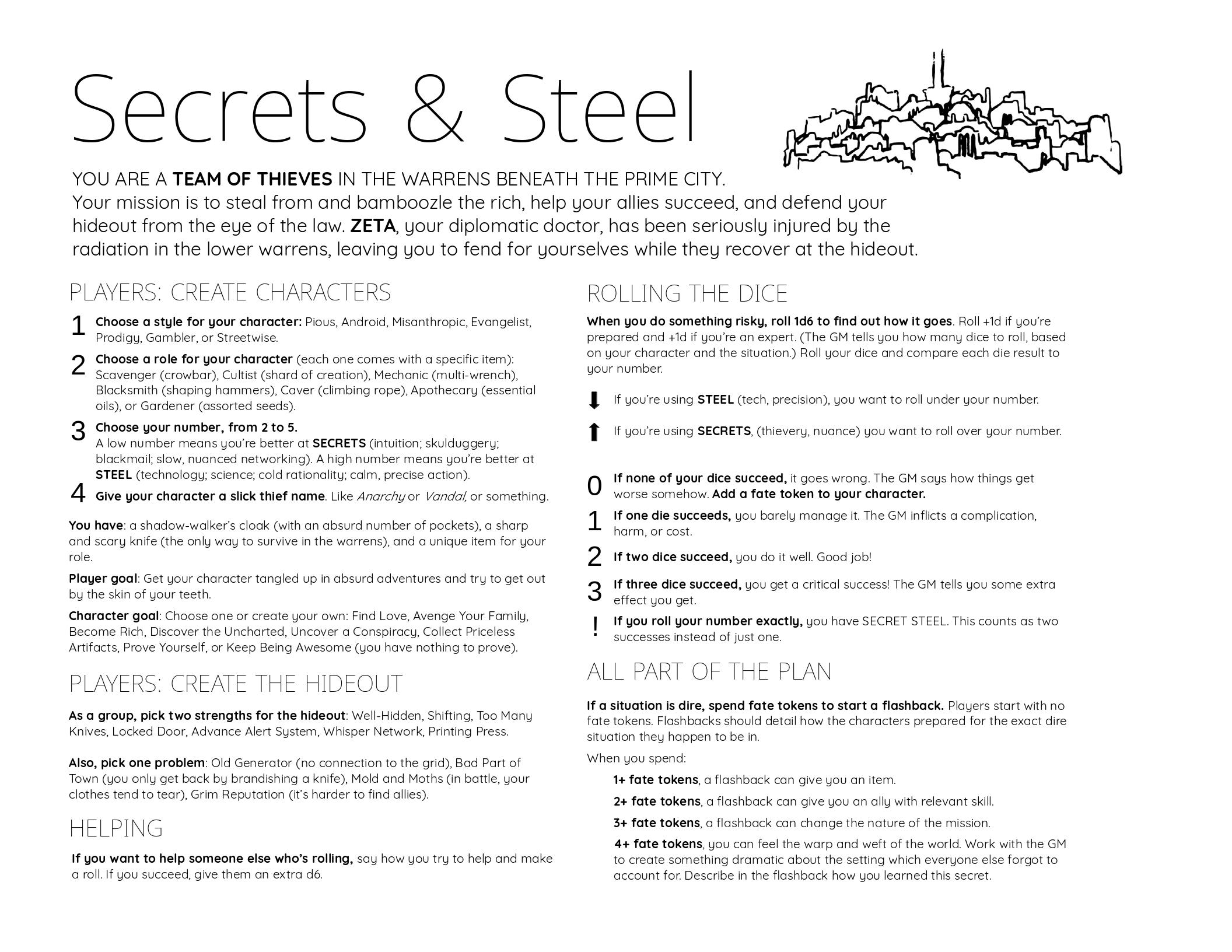 Secrets & Steel