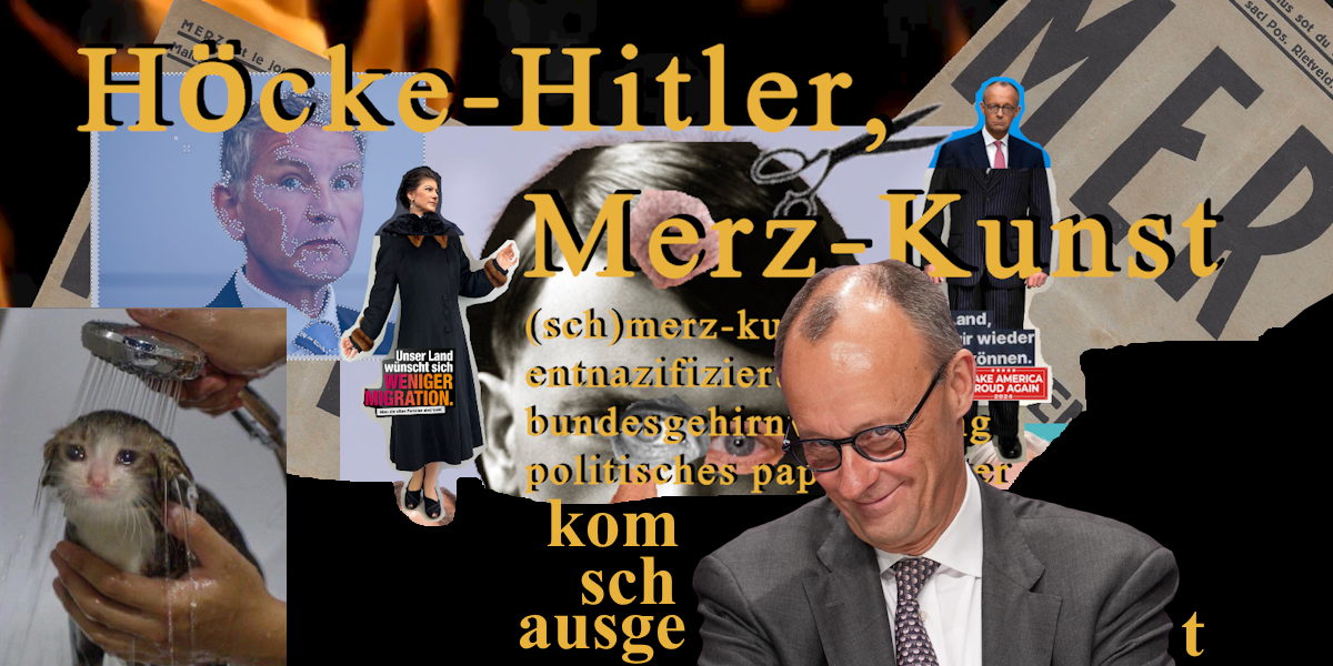 Höcke-Hitler, Merz-Kunst