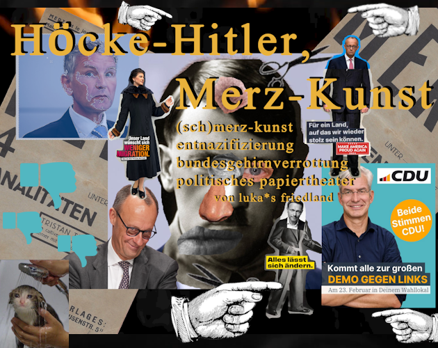 Höcke-Hitler, Merz-Kunst