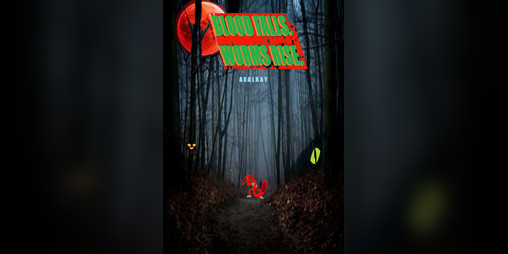 Cover image for Blood falls. Worms rise.