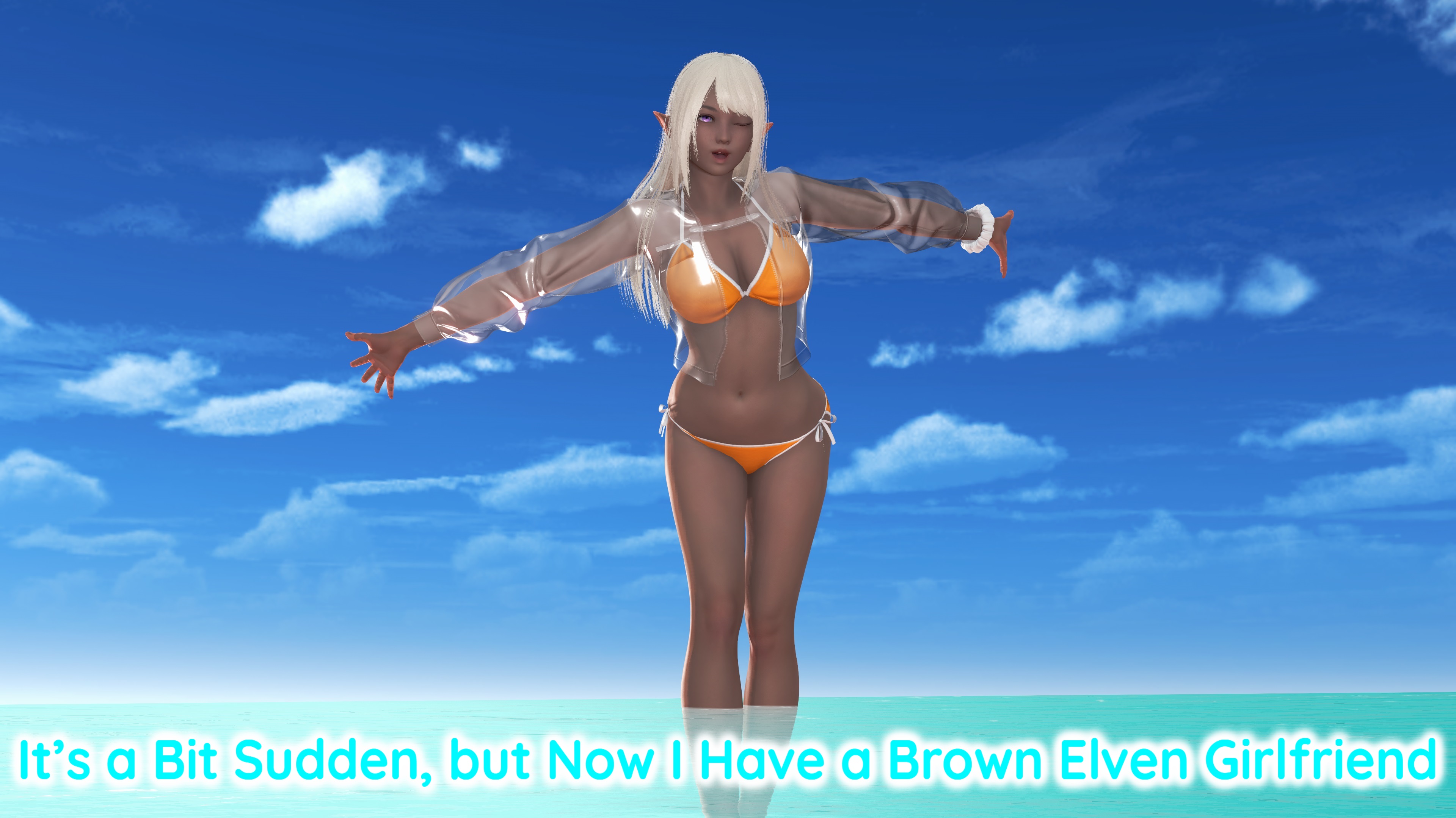 It’s a Bit Sudden, but Now I Have a Brown Elven Girlfriend