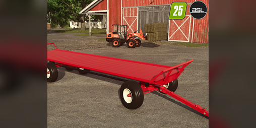 Cover image for FS25 Lemay bale wagon