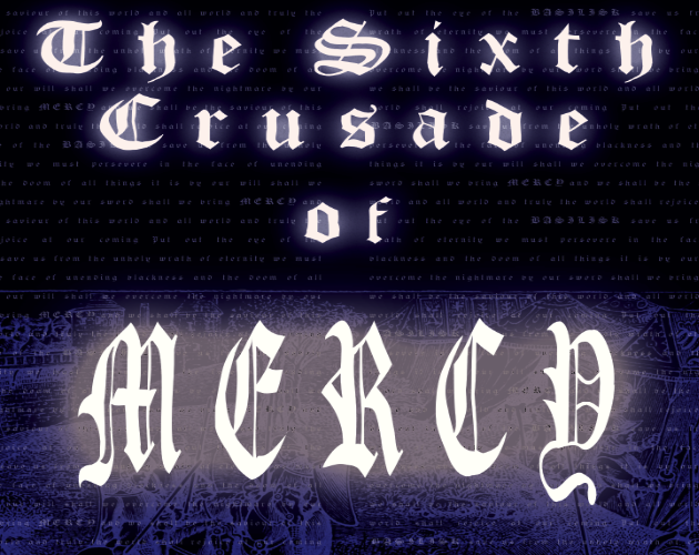 Cover image for The Sixth Crusade of Mercy - MÖRK BORG compatible lore