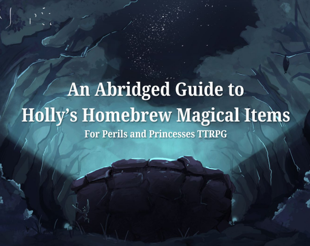 Cover image for Perils & Princesses - Homebrew Magical Items