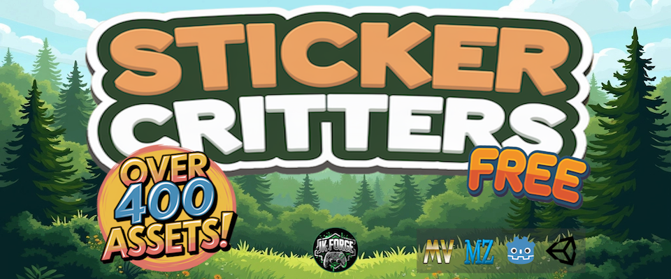 Sticker Critters – 2D Battlers & Cards for RPGs & TCGs