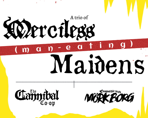 Cover image for Merciless (man-eating) Maidens