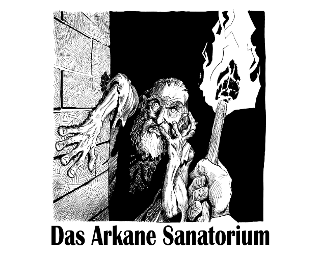 Cover image for Ziemlich zufälliges Zine - Dungeon D: Das Arkane Sanatorium - GRT2025