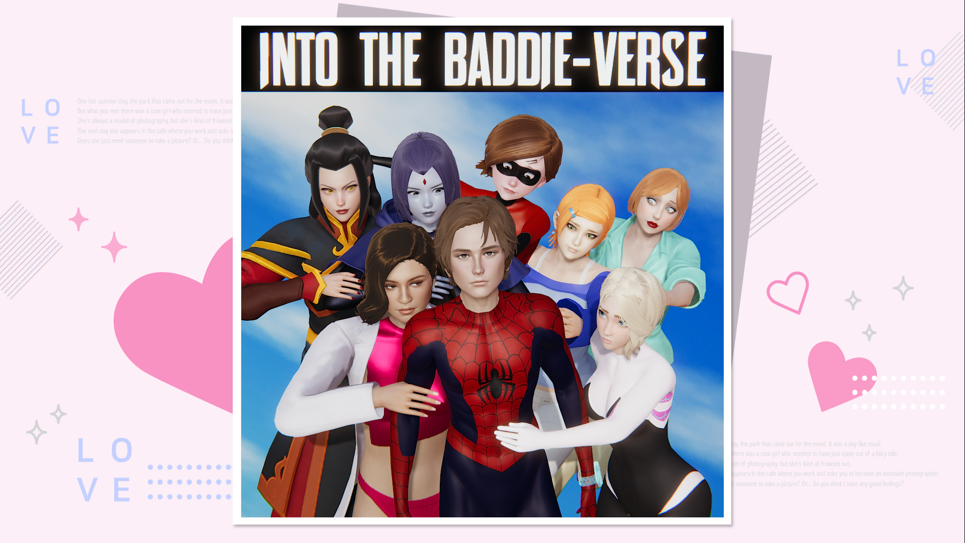 Cover image for Into The Baddie-Verse