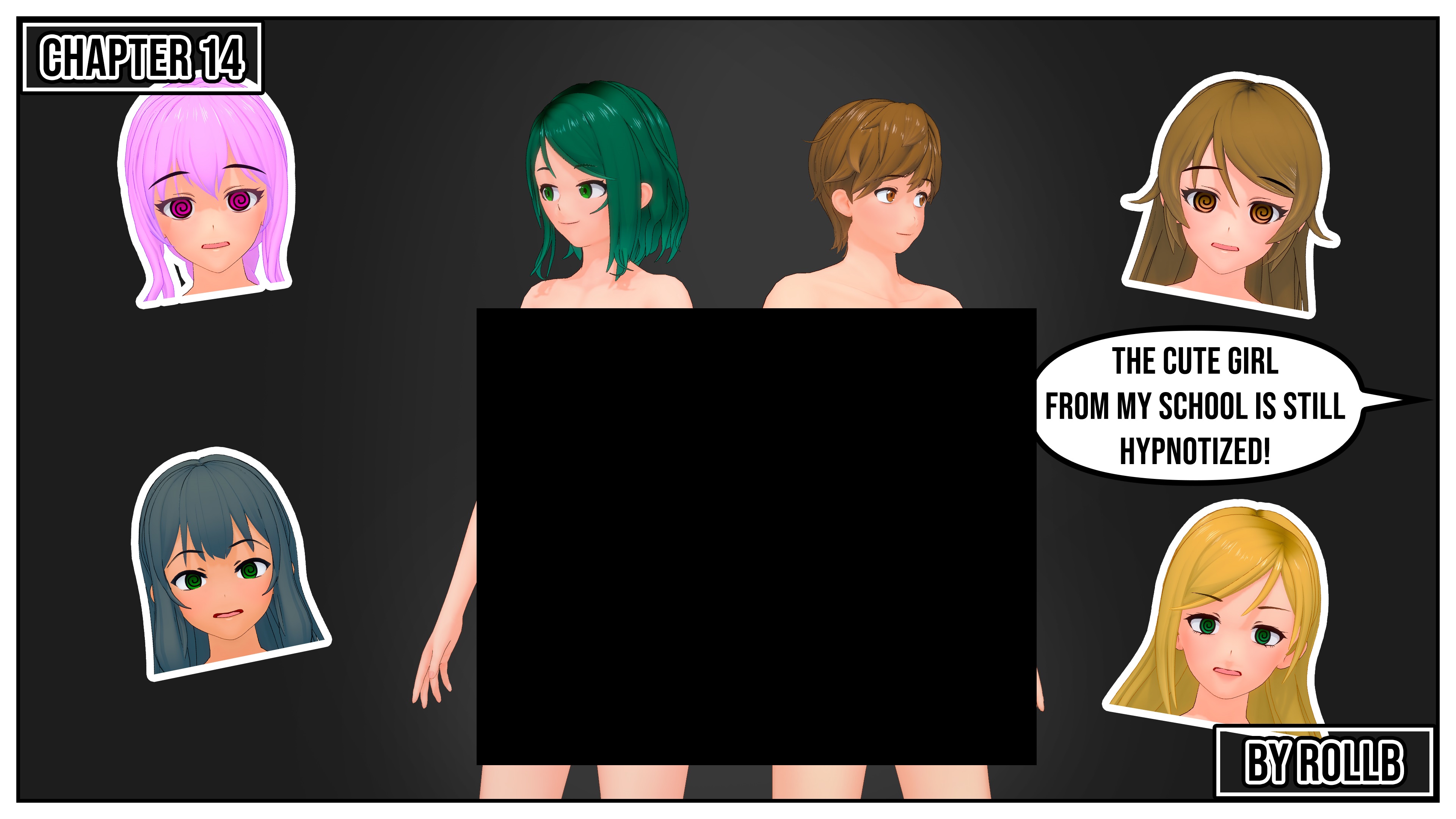 Cover image for The cute girl from my school is still hypnotized! Chapter 14