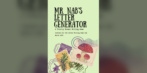 Cover image for Mr. Nab's Letter Generator