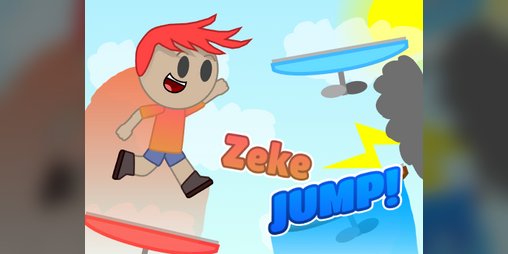 Cover image for Zeke Jump!