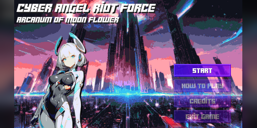 Cover image for CYBER ANGEL RIOT FORCE: Arcanum of Moon Flower