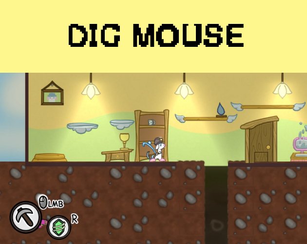 Mouse Dig Dig Mouse by endorivium