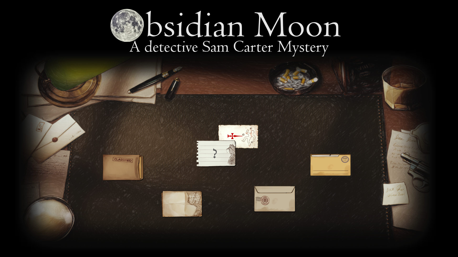 Obsidian Moon - A detective Sam Carter Mystery