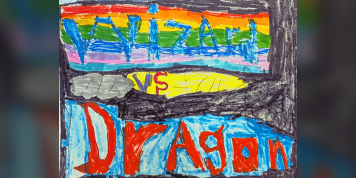 Cover image for Wizard Vs Dragon
