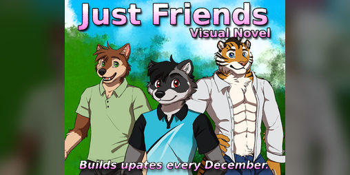 Cover image for Just Friends - Visual Novel