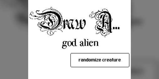 Cover image for Draw A Creature
