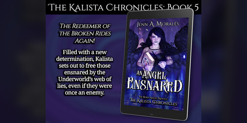 Cover image for An Angel Ensnared