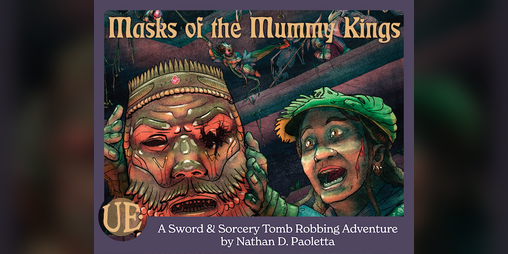 Cover image for Masks of the Mummy Kings
