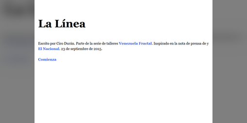 Cover image for La Línea