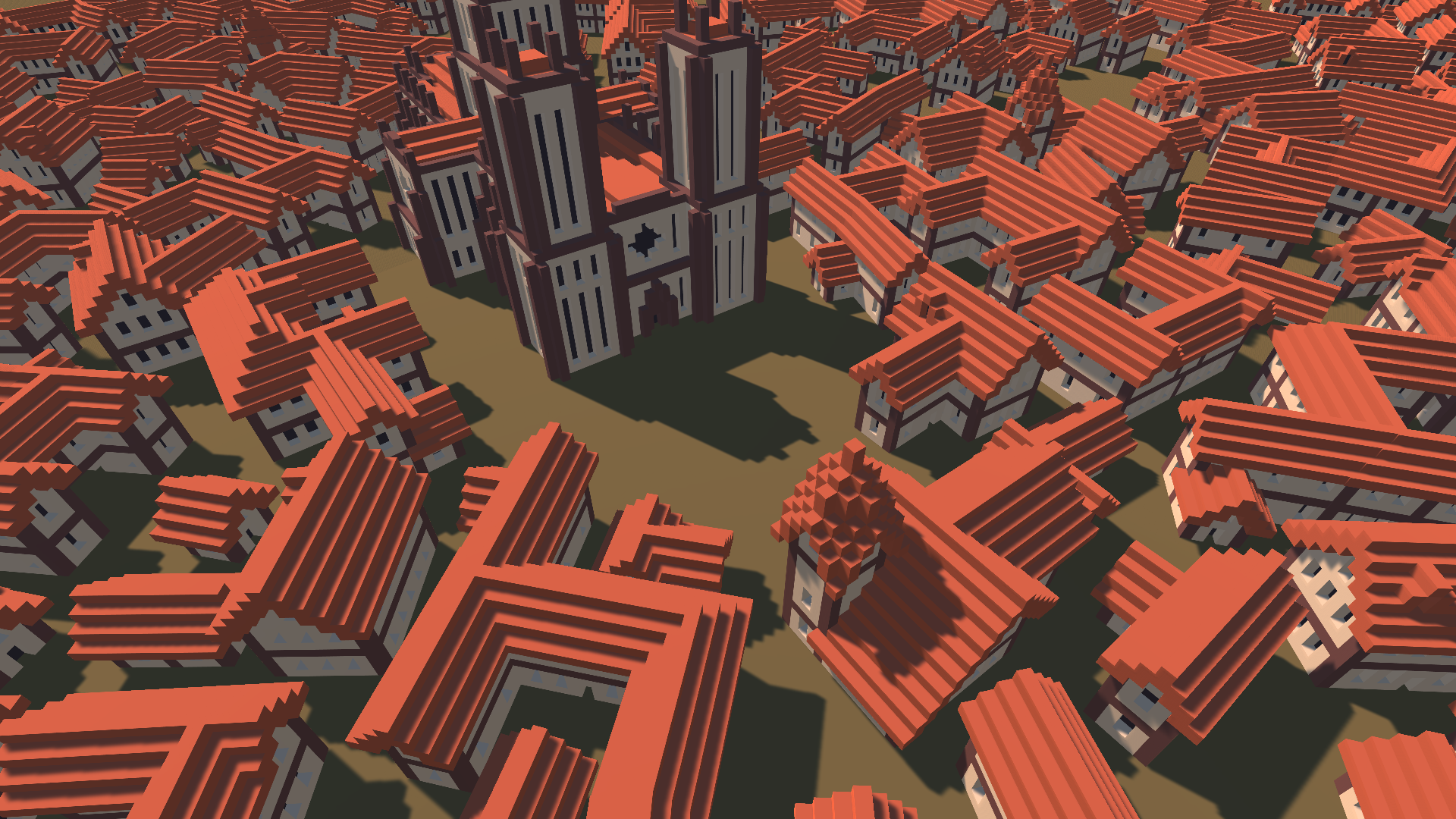 Medieval Voxel Buildings