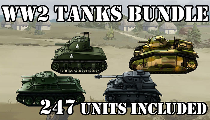 WW2 TANKS BUNDLE (Save 15%)