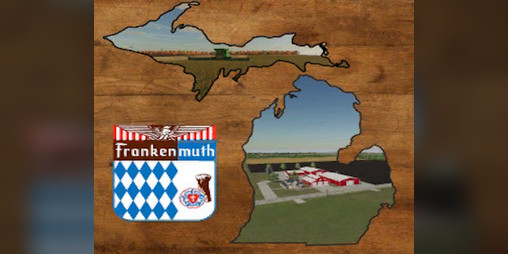 Cover image for Frankenmuth Farming Map FS22