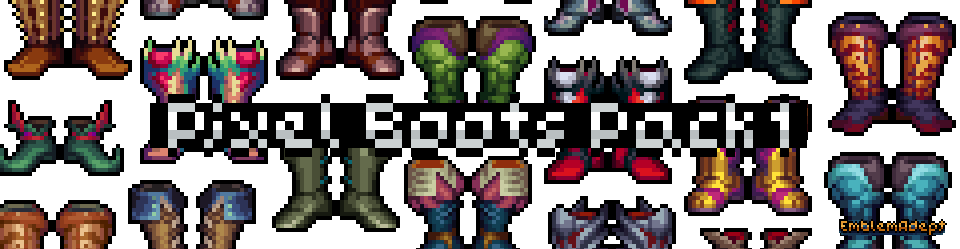 Pixel Boots Pack 1