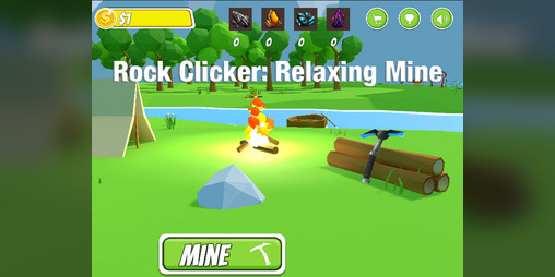 Cover image for Rock Clicker: Relaxing Mine