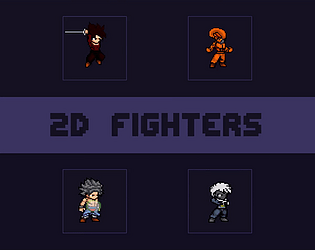 Stickman Fighter Spine 2D Character Sprites by overcrafted