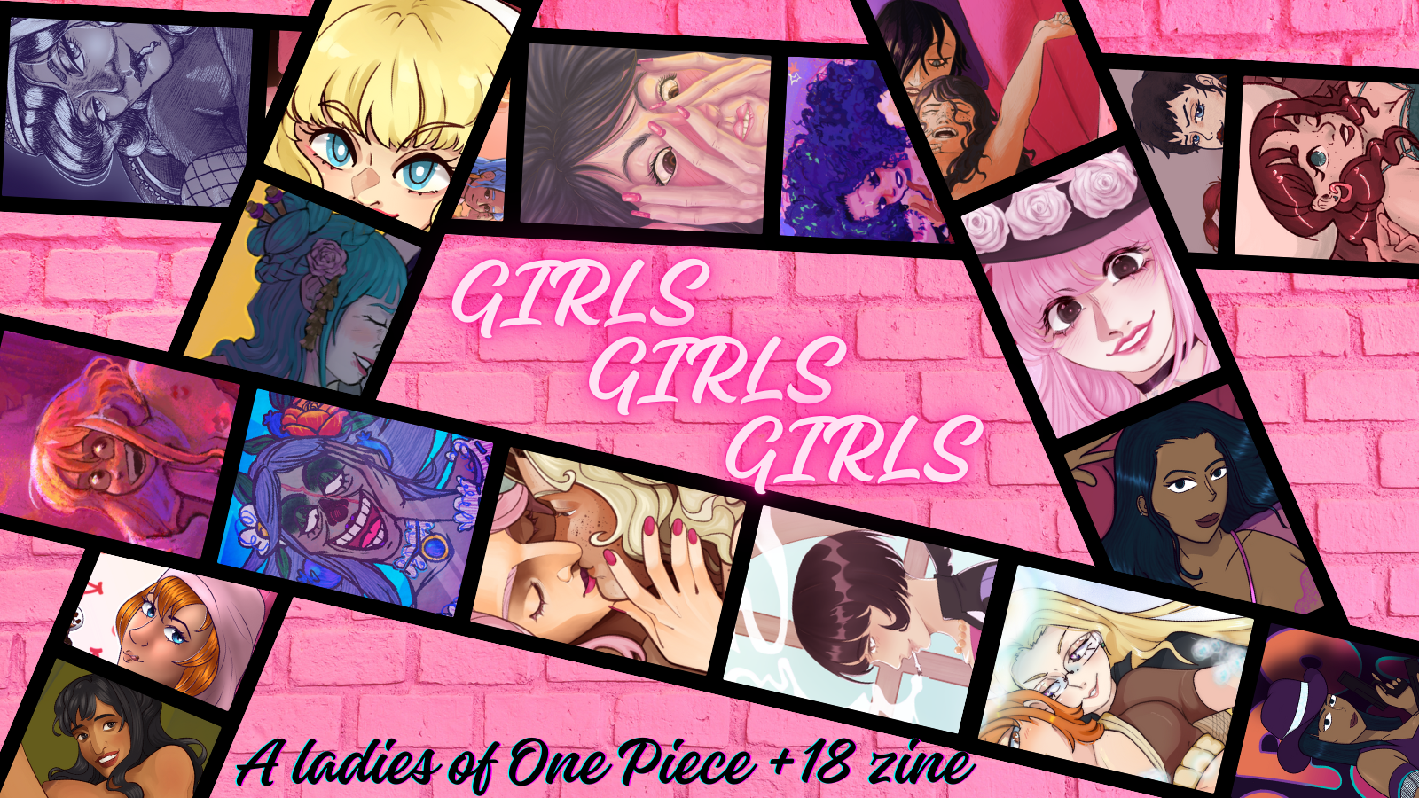 Cover image for Girls, Girls, Girls! A One Piece Zine