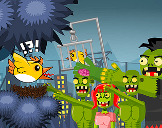 Brawl Birds: Zombie Escape