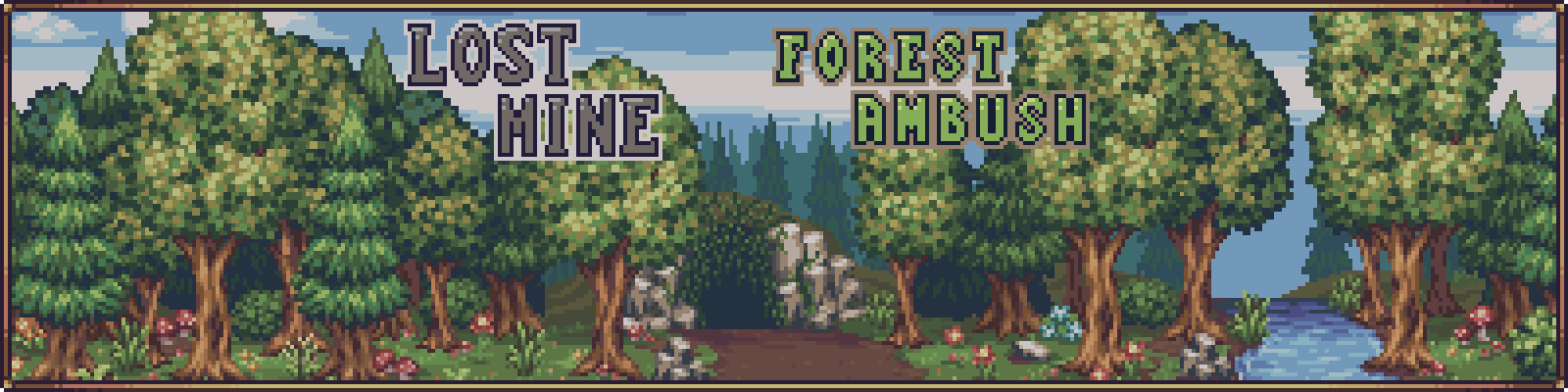 Lost Mine - Forest Tileset Pack