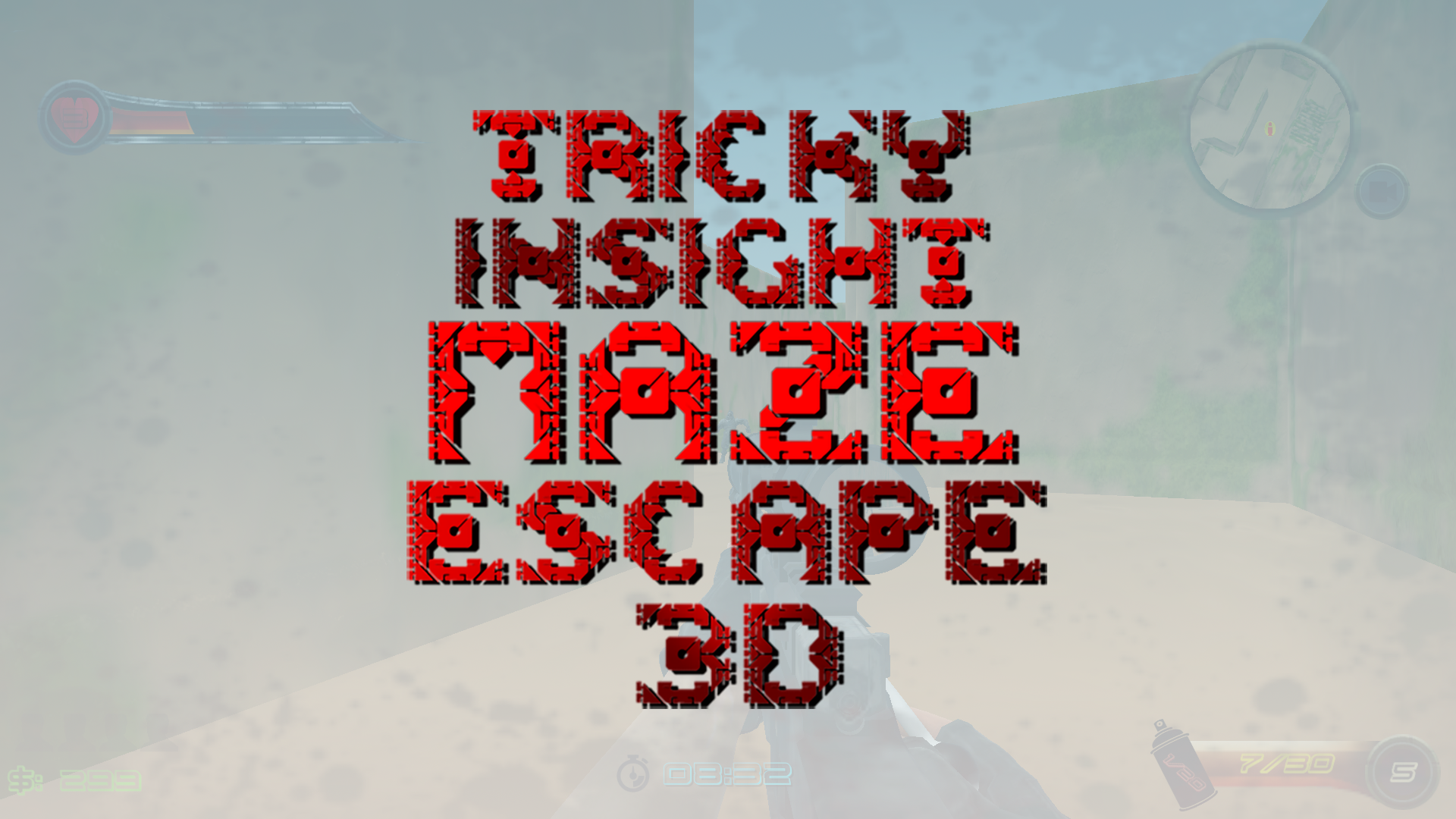 Tricky Insight Maze Escape 3D