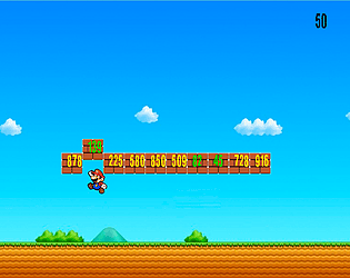 Una de las aficiones de Mario es ordenar ladrillos