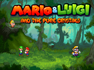 Mario and Luigi and The Pure Crystals