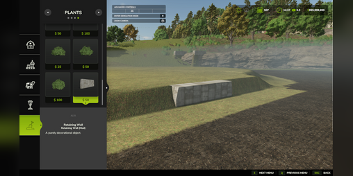 Cover image for Retaining Wall FS25