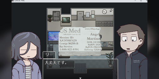 Cover image for 『Clinical Trial』日本語化MOD