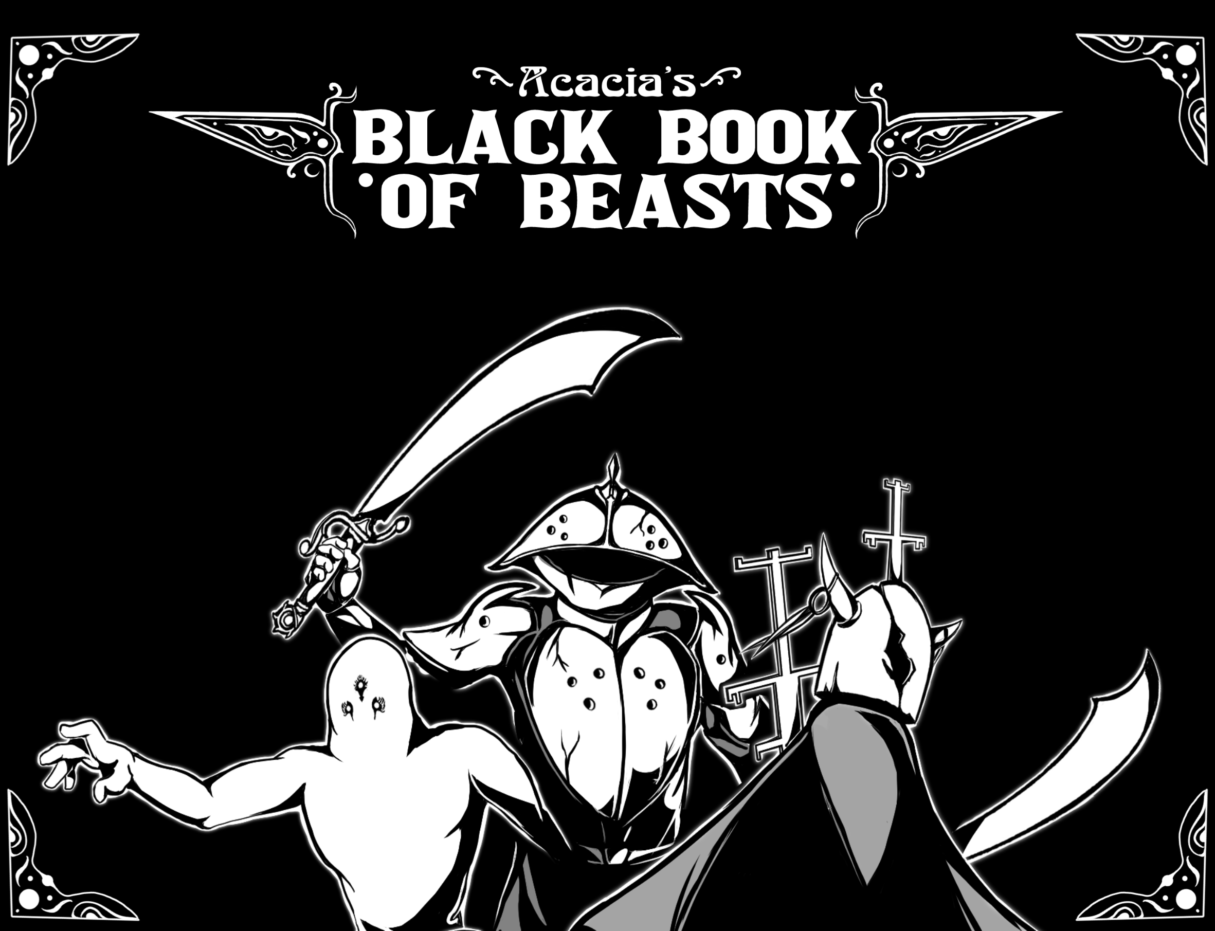 Cover image for Acacia's Black Book of Beasts