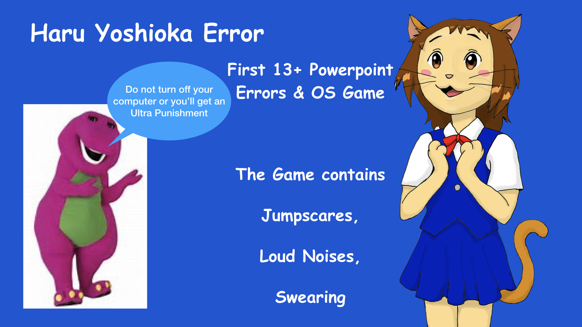 Haru Yoshioka Error Series