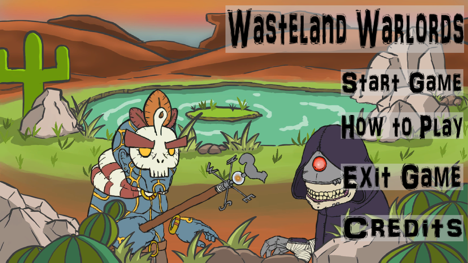 Cover image for Wasteland Warlords