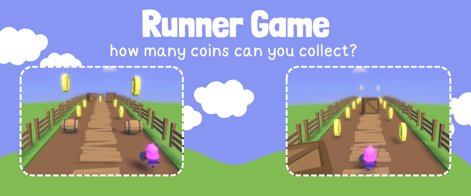 Runner Game: Collect the Coins!